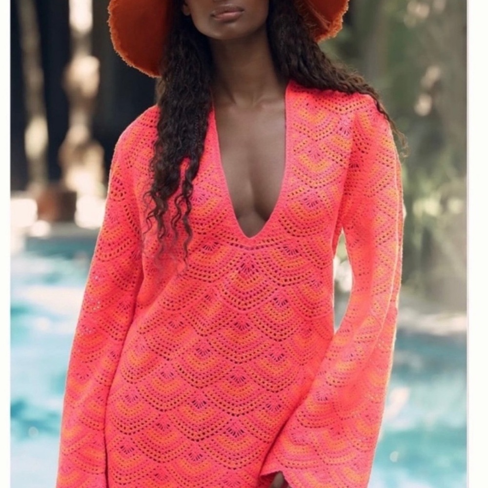 Anthropologie Crochet Cover-Up NWT